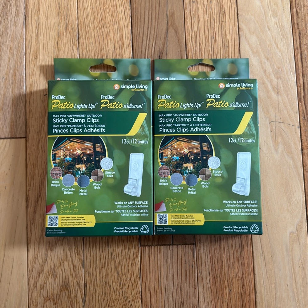 Patio Light Clips